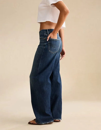 AE Low-Rise Baggy Ultra-Wide Leg Jean
