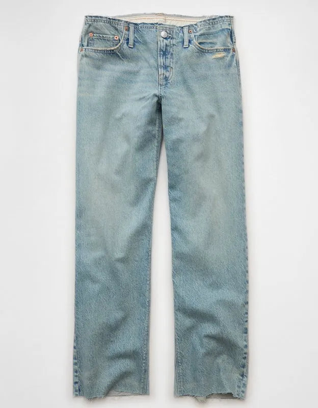 AE Low-Rise Baggy Straight Jean