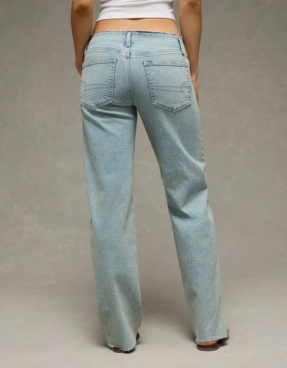 AE Low-Rise Baggy Straight Jean