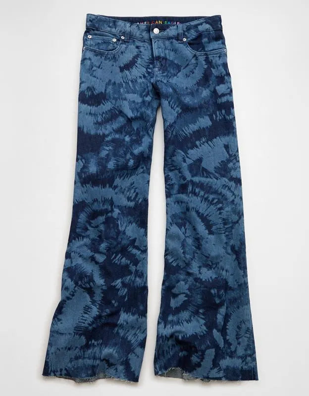 AE Pride Super Low-Rise Baggy Flare Jean