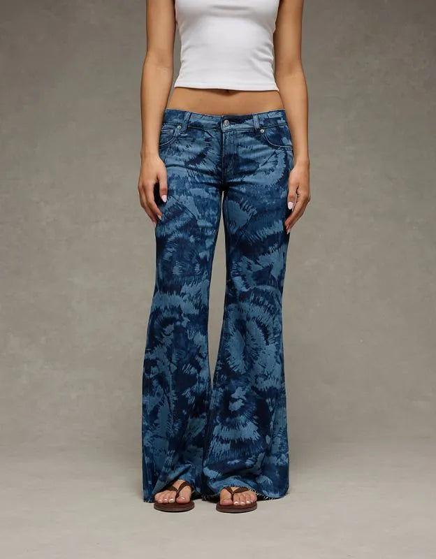 AE Pride Super Low-Rise Baggy Flare Jean