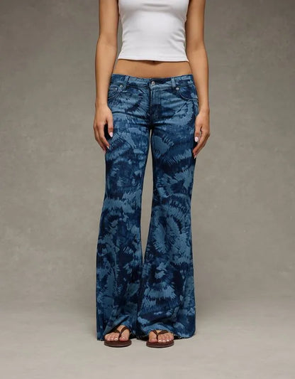 AE Pride Super Low-Rise Baggy Flare Jean
