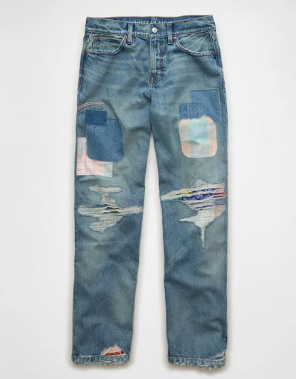 AE Pride Low-Rise Baggy Straight Jean