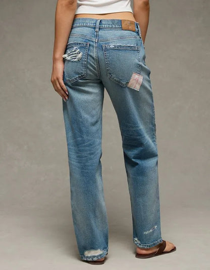 AE Pride Low-Rise Baggy Straight Jean