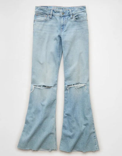 AE Super Low-Rise Baggy Flare Jean