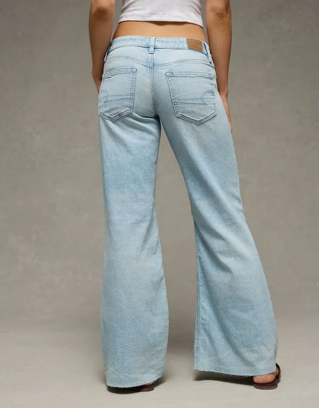 AE Super Low-Rise Baggy Flare Jean