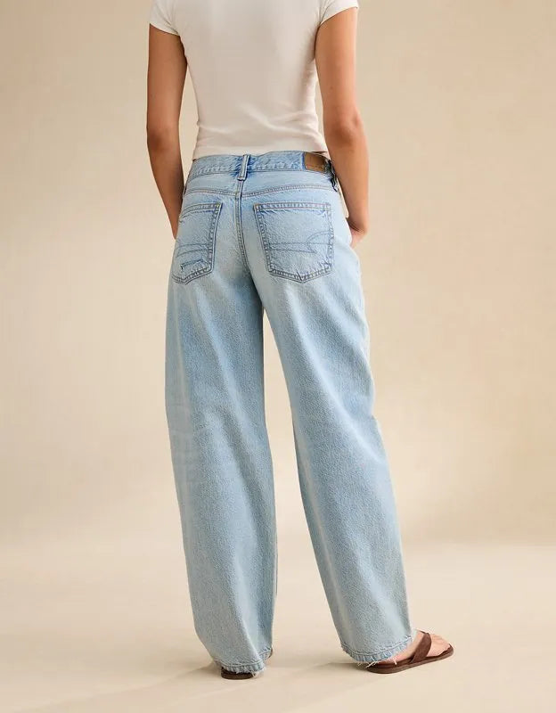 AE Low-Rise Baggy Barrel Jean