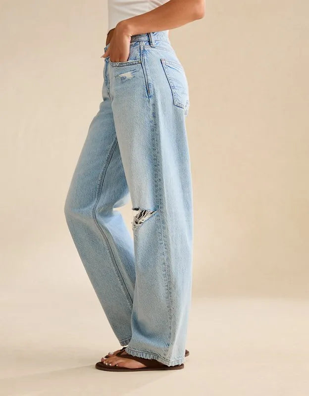 AE Low-Rise Baggy Barrel Jean