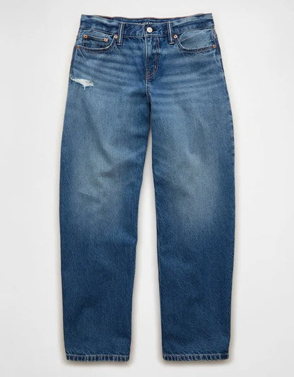 AE Low-Rise Baggy Barrel Jean