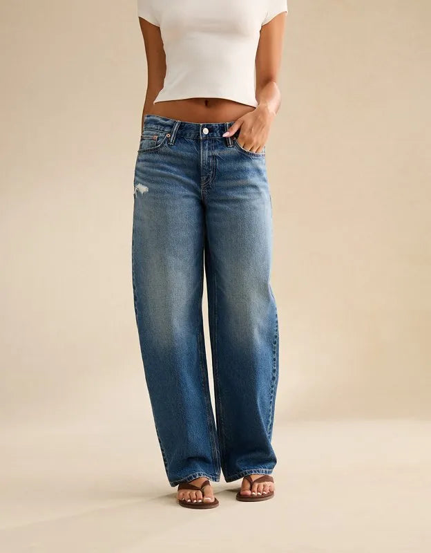 AE Low-Rise Baggy Barrel Jean