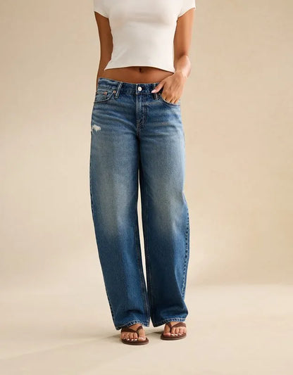 AE Low-Rise Baggy Barrel Jean