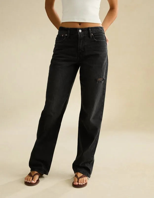 AE Low-Rise Baggy Straight Jean