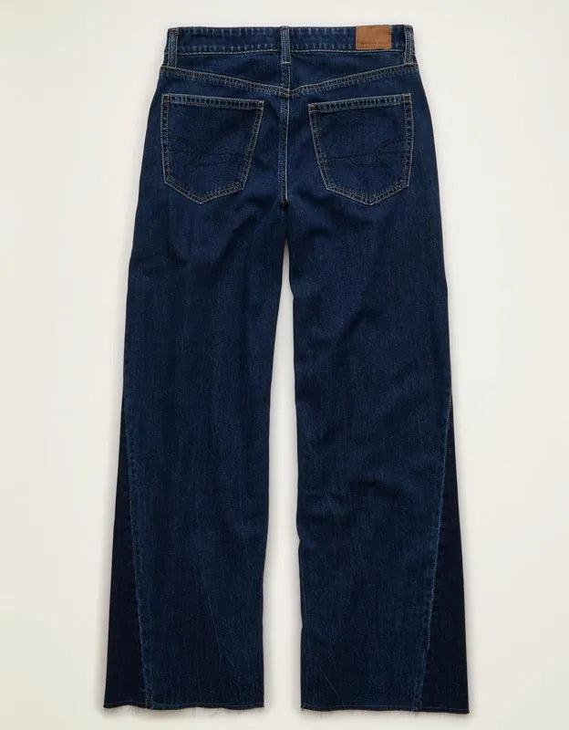 AE Super High-Waisted Baggy Wide-Leg Jean
