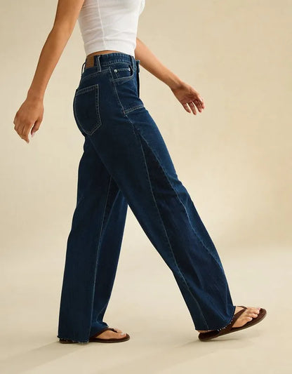 AE Super High-Waisted Baggy Wide-Leg Jean