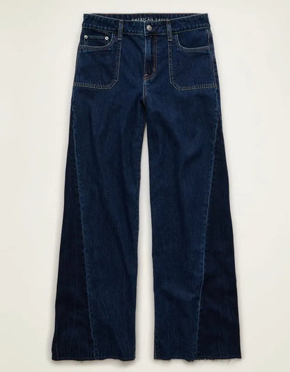 AE Super High-Waisted Baggy Wide-Leg Jean