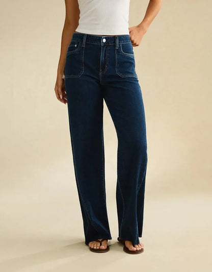 AE Super High-Waisted Baggy Wide-Leg Jean