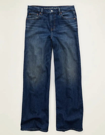 AE Super High-Waisted Baggy Wide-Leg Jean