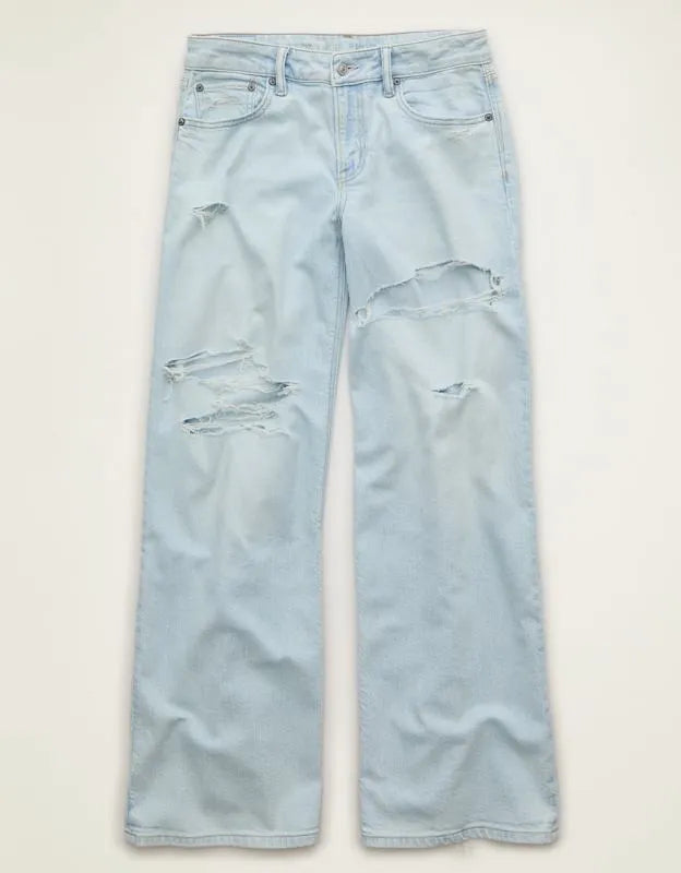AE Low-Rise Baggy Ultra-Wide Leg Jean