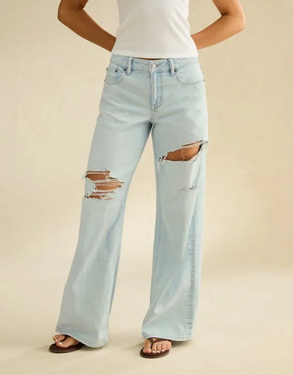 AE Low-Rise Baggy Ultra-Wide Leg Jean