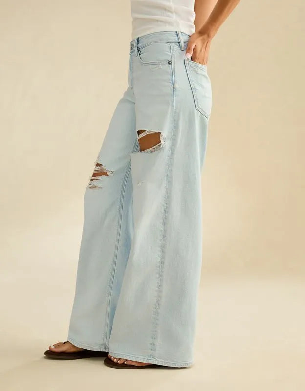 AE Low-Rise Baggy Ultra-Wide Leg Jean