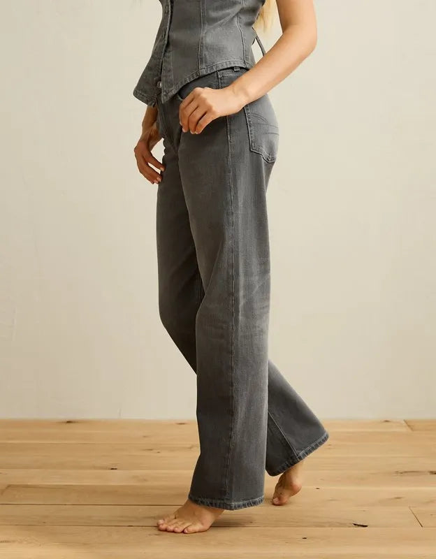 AE Low-Rise Baggy Straight Jean