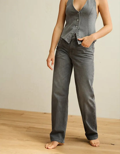 AE Low-Rise Baggy Straight Jean