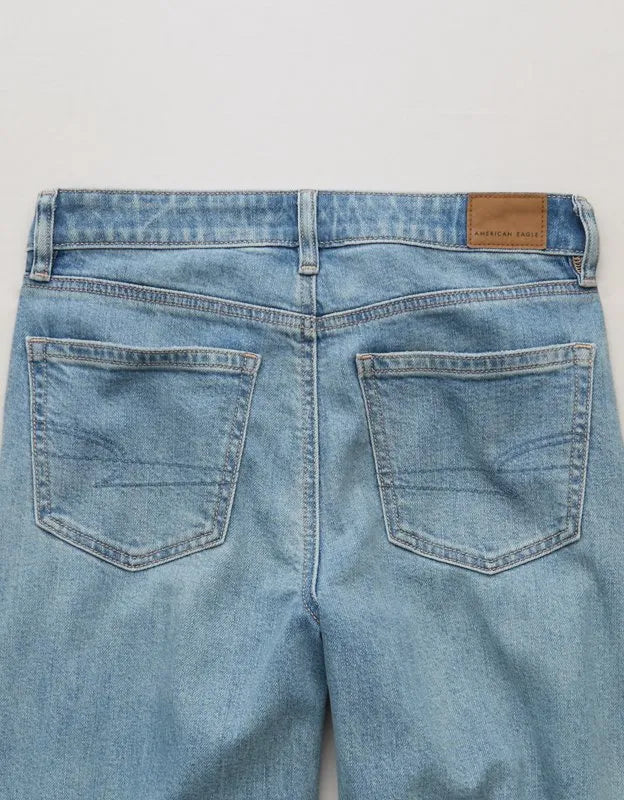 AE Super High-Waisted Baggy Wide-Leg Jean