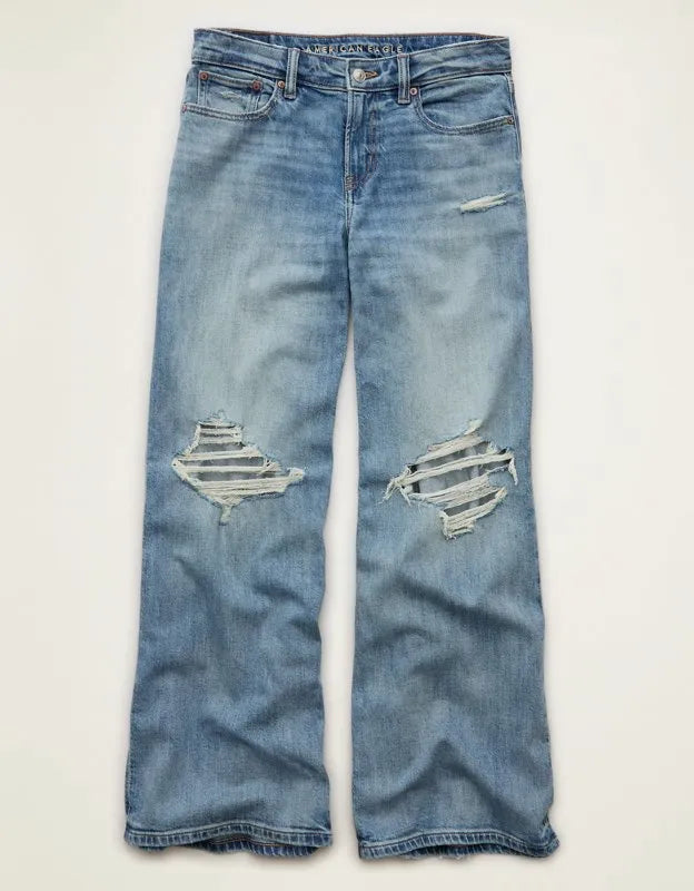 AE Low-Rise Baggy Ultra-Wide Leg Jean