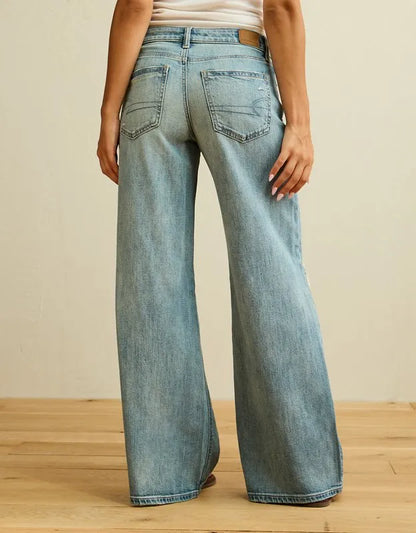 AE Low-Rise Baggy Ultra-Wide Leg Jean