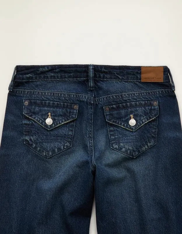 AE Lowest-Rise Baggy Wide-Leg Jean