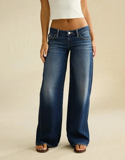 AE Lowest-Rise Baggy Wide-Leg Jean