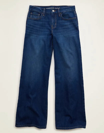 AE Low-Rise Baggy Ultra Wide-Leg Jean