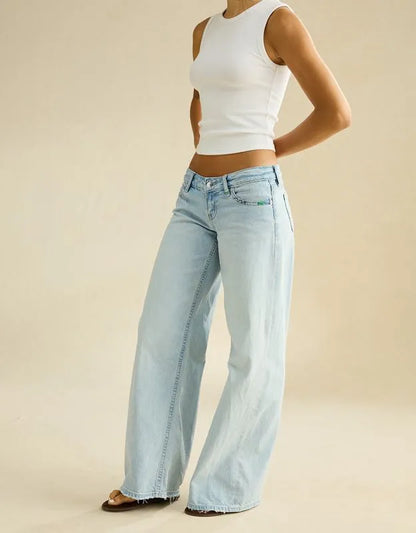 AE Lowest-Rise Baggy Wide-Leg Jean