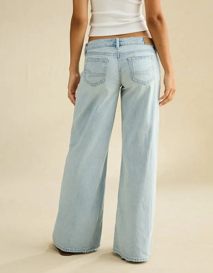 AE Lowest-Rise Baggy Wide-Leg Jean