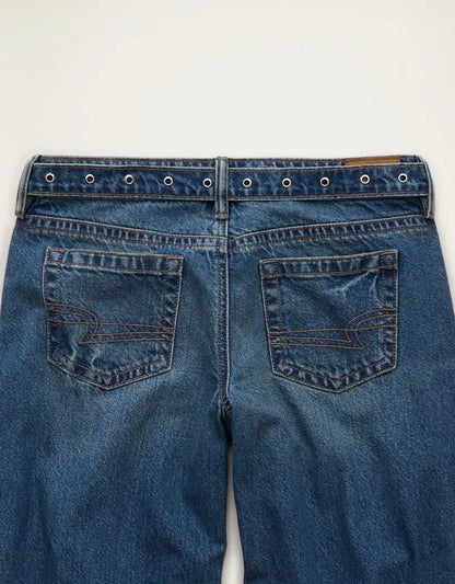 AE Lowest-Rise Baggy Wide-Leg Jean