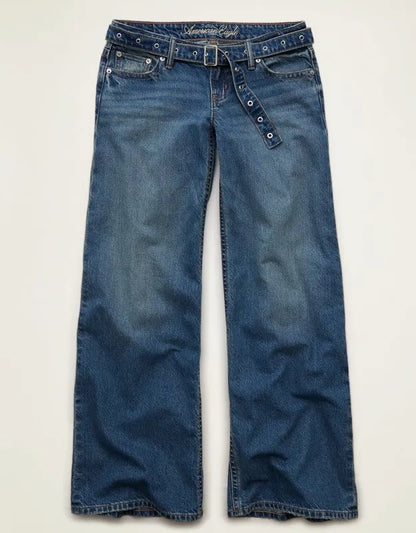 AE Lowest-Rise Baggy Wide-Leg Jean