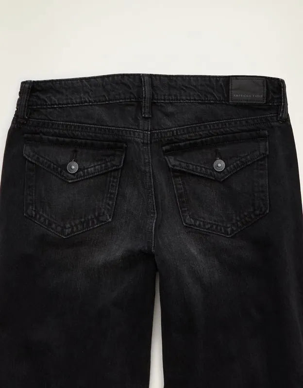 AE Lowest-Rise Baggy Wide-Leg Jean