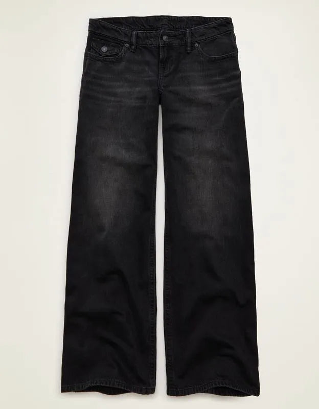 AE Lowest-Rise Baggy Wide-Leg Jean