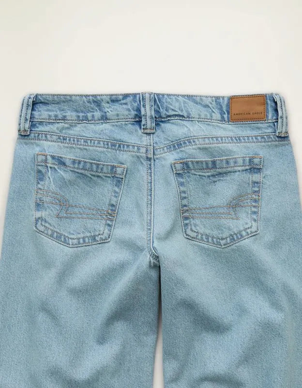 AE Lowest-Rise Baggy Wide-Leg Jean