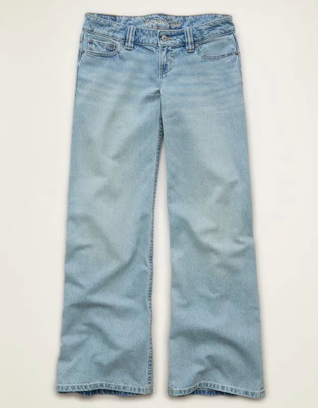 AE Lowest-Rise Baggy Wide-Leg Jean