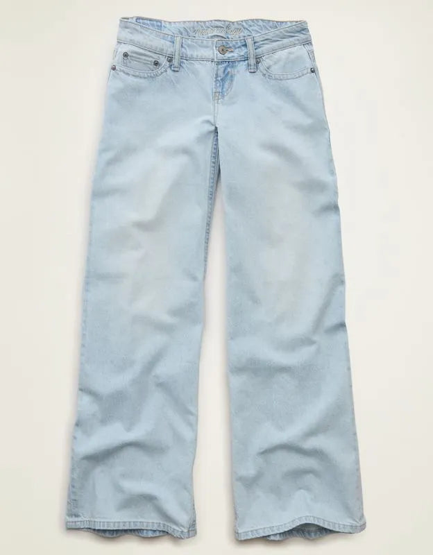 AE Lowest-Rise Baggy Wide-Leg Jean