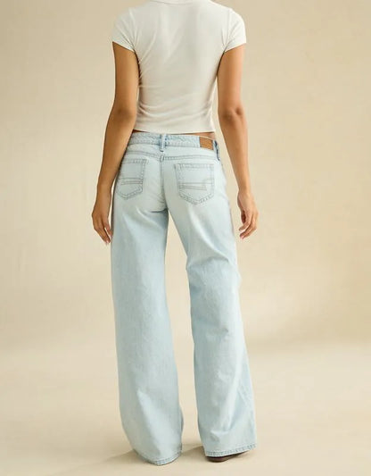 AE Lowest-Rise Baggy Wide-Leg Jean