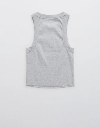 Aerie Free Spirit Ribbed Tank Top