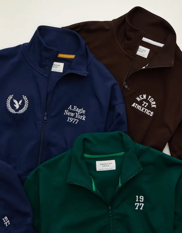 AE Graphic Full-Zip Track Jacket