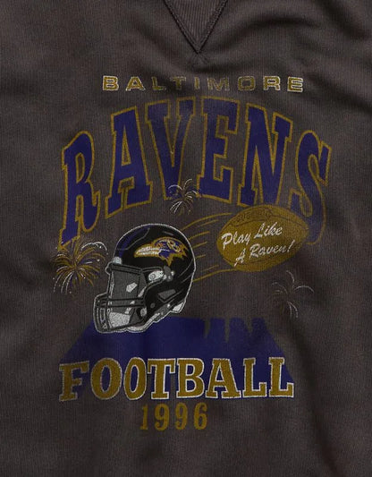 NFL Baltimore Ravens Crew Neck Sweatshirt