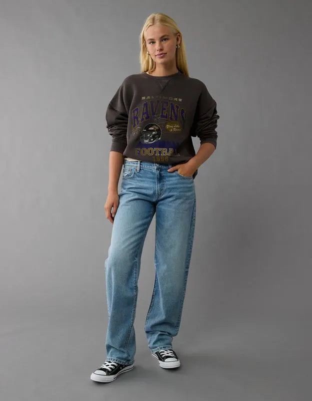 NFL Baltimore Ravens Crew Neck Sweatshirt