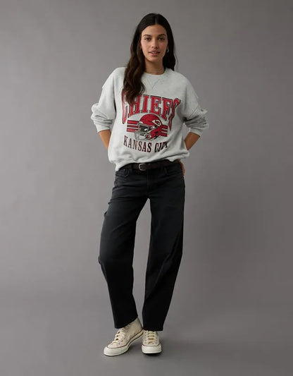 NFL Kansas City Chiefs Crew Neck Sweatshirt
