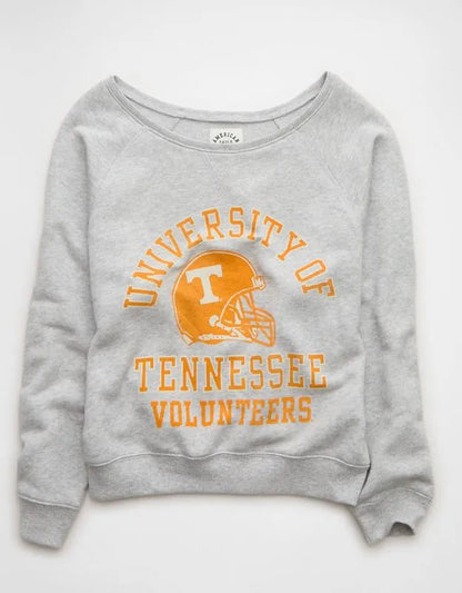 AE Tennessee Volunteers Graphic Off The Shoulder Sweatshirt