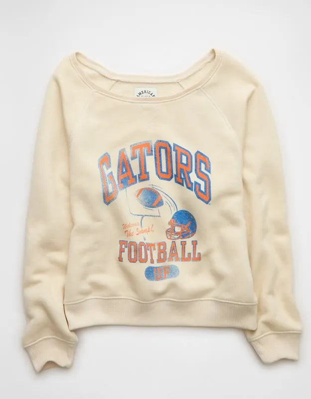 AE Florida Gators Graphic Off The Shoulder Sweatshirt