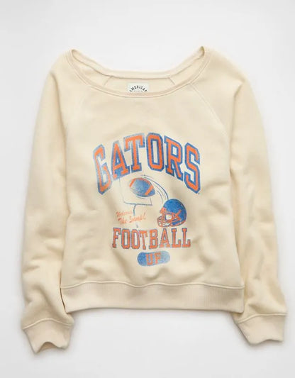 AE Florida Gators Graphic Off The Shoulder Sweatshirt